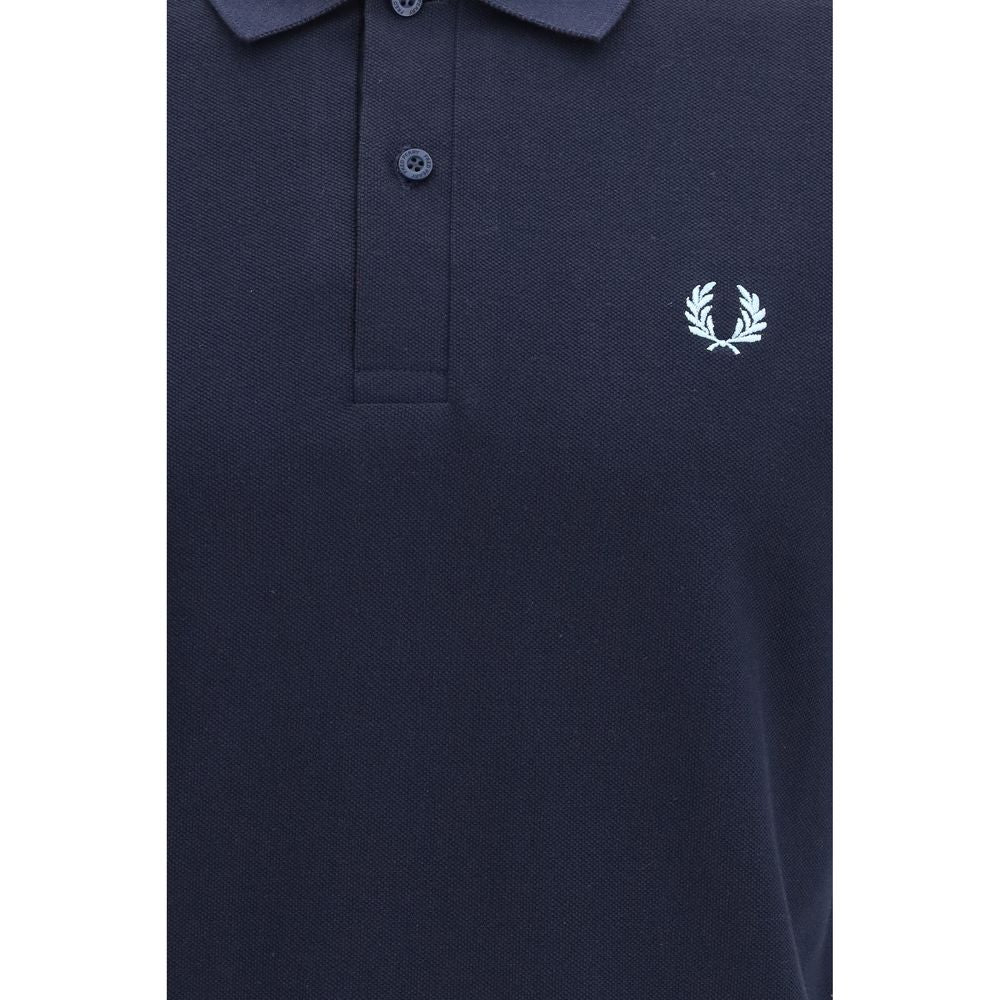 Fred Perry Blue Cotton T-Shirt - Iconic Style Since 1952