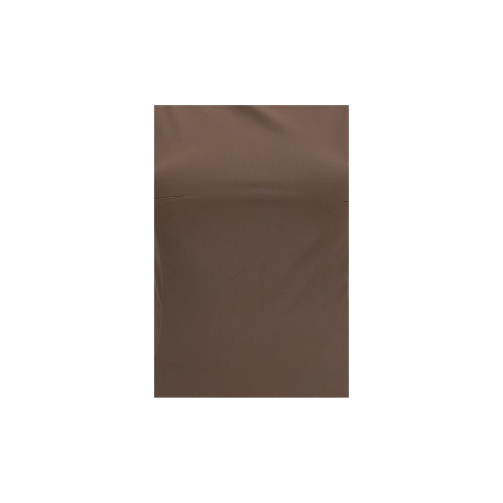 Jacquemus Brown Sole One-Piece Swimsuit