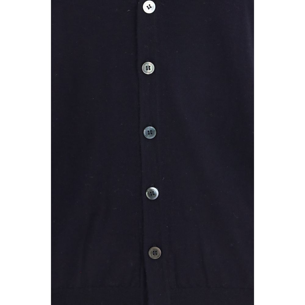 Aragona Cashmere Blue Wool Ovis Aries Sleeveless Sweater