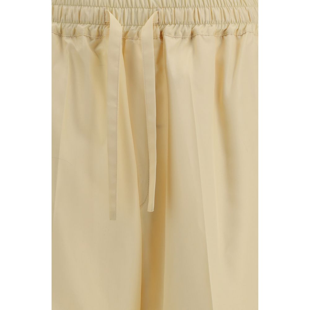 Umit Benan Bicolor Silk Pants