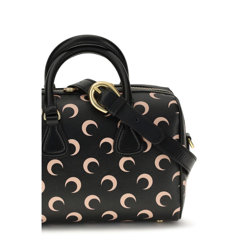 Marine Serre Moon Canvas Strike Handbag