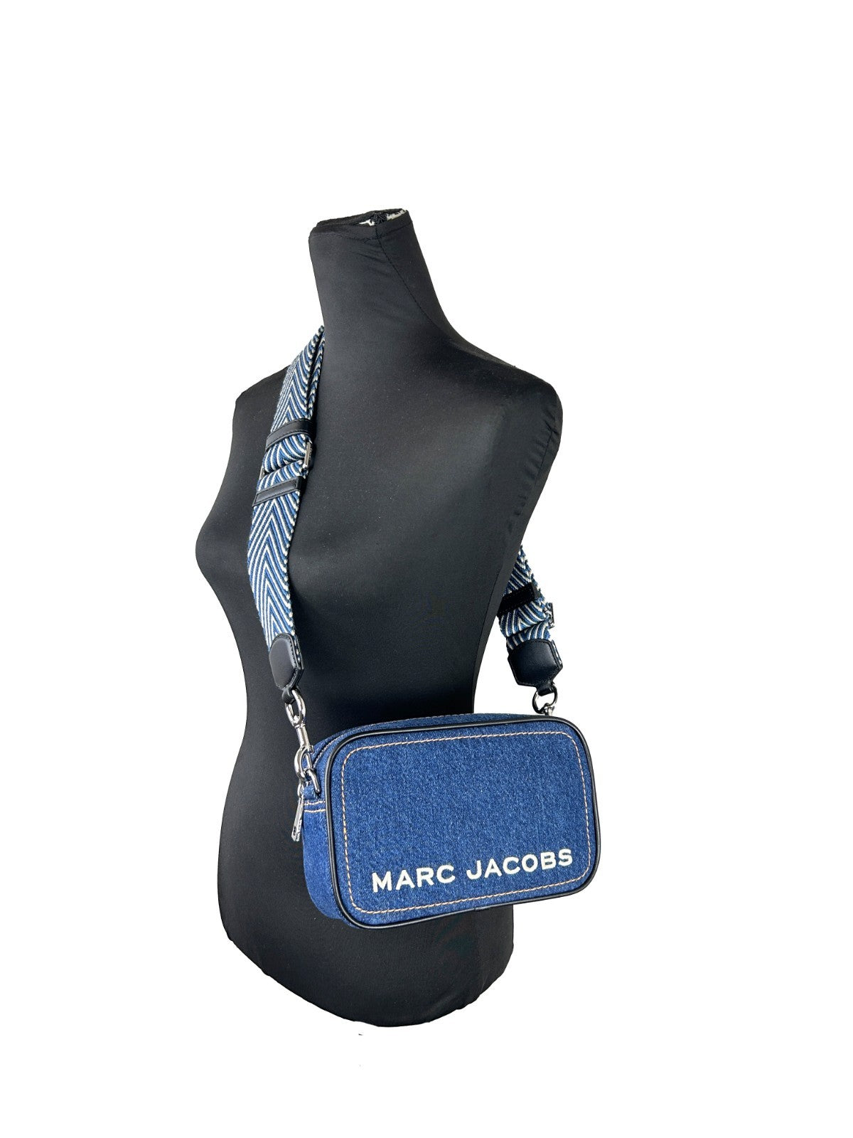 Marc Jacobs Flash Denim Camera Crossbody Bag