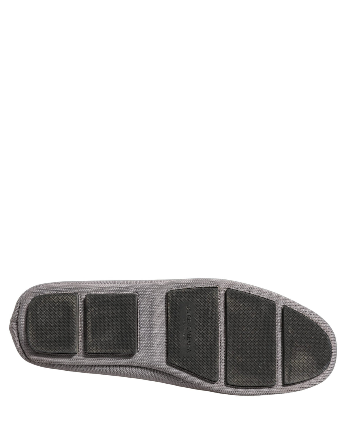Dolce & Gabbana Gray Stretch Mesh Men Ankle Boots