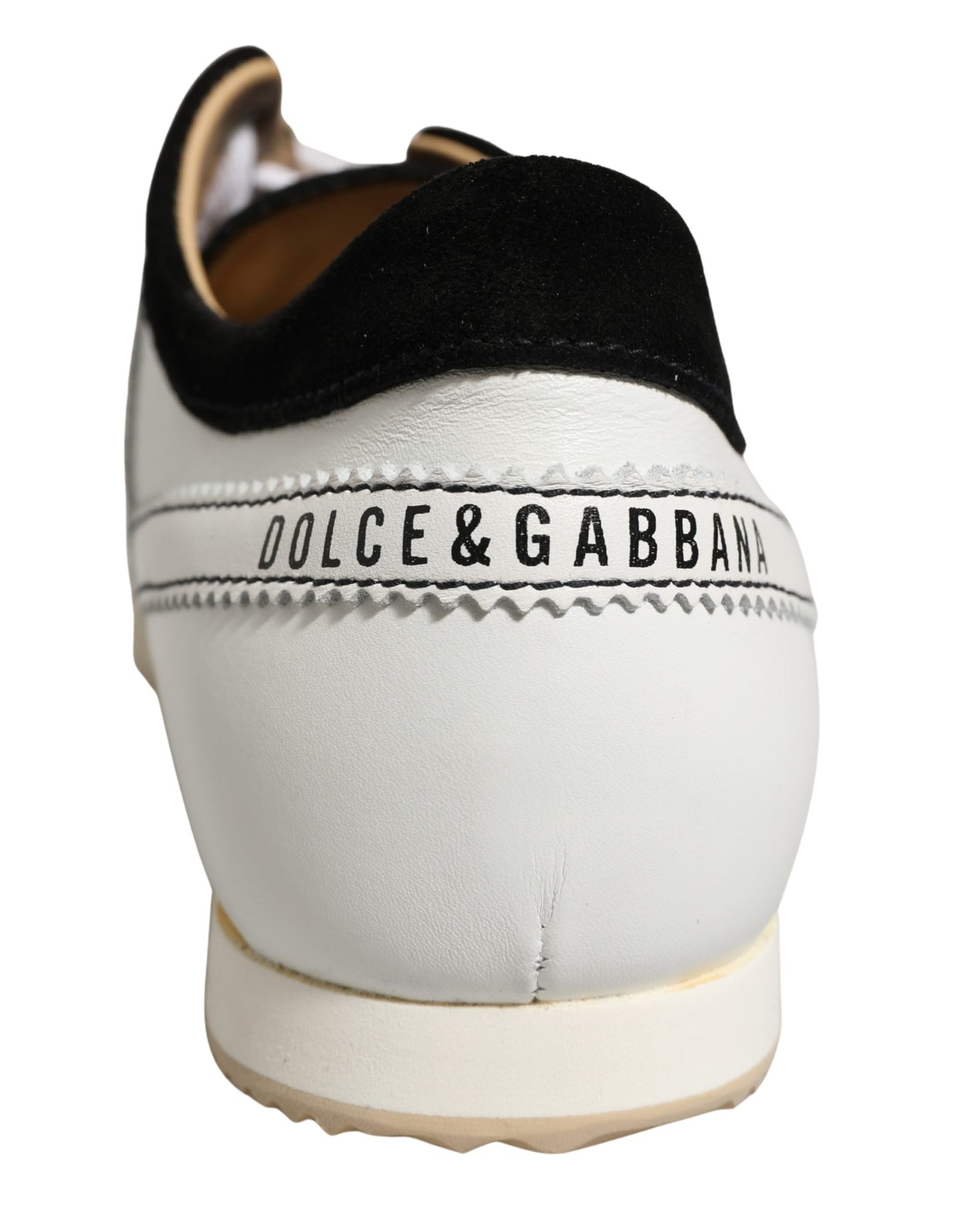 Dolce & Gabbana Japan Leather Low-Top Sneakers
