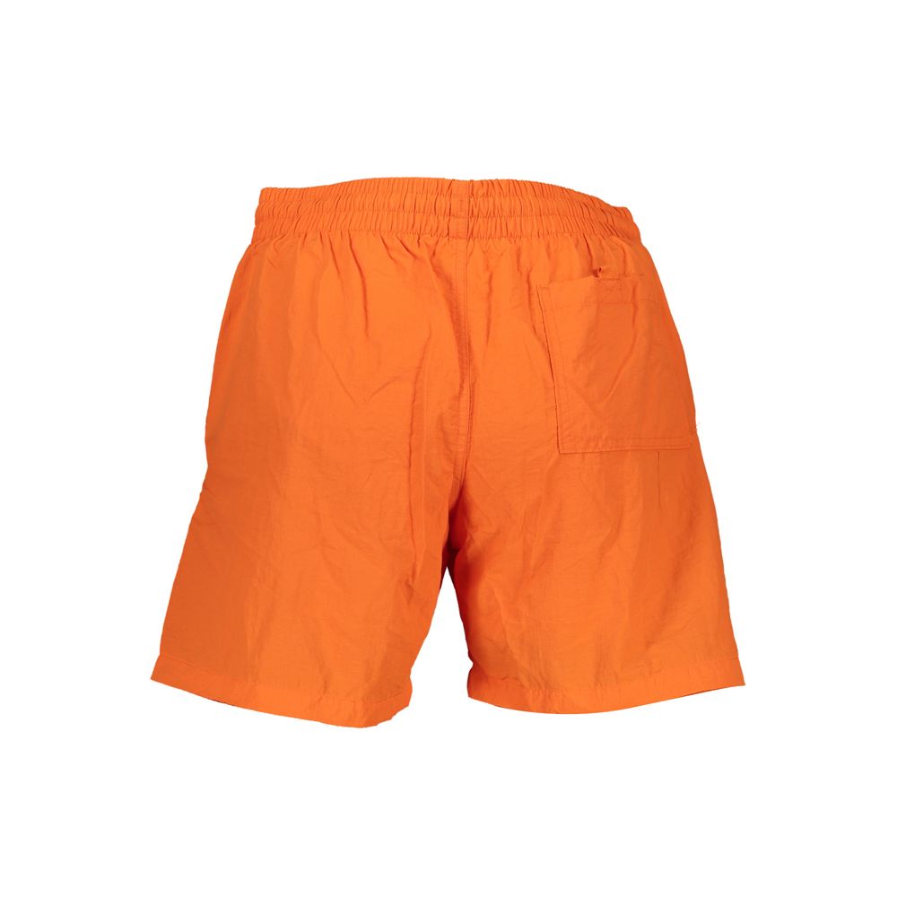 Norway 1963 Men's Orange Swimshorts with Pockets