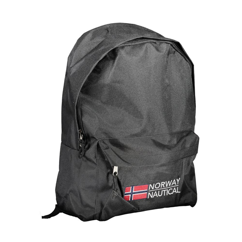 Norway 1963 Black Backpack - Urban Rugged Design