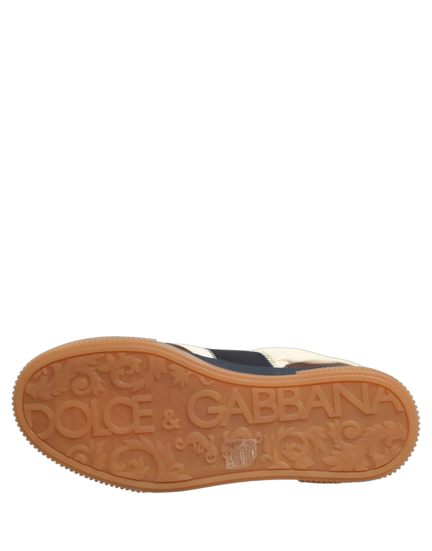 Dolce & Gabbana Multicolor Leather MIAMI Low Top Men's Sneakers