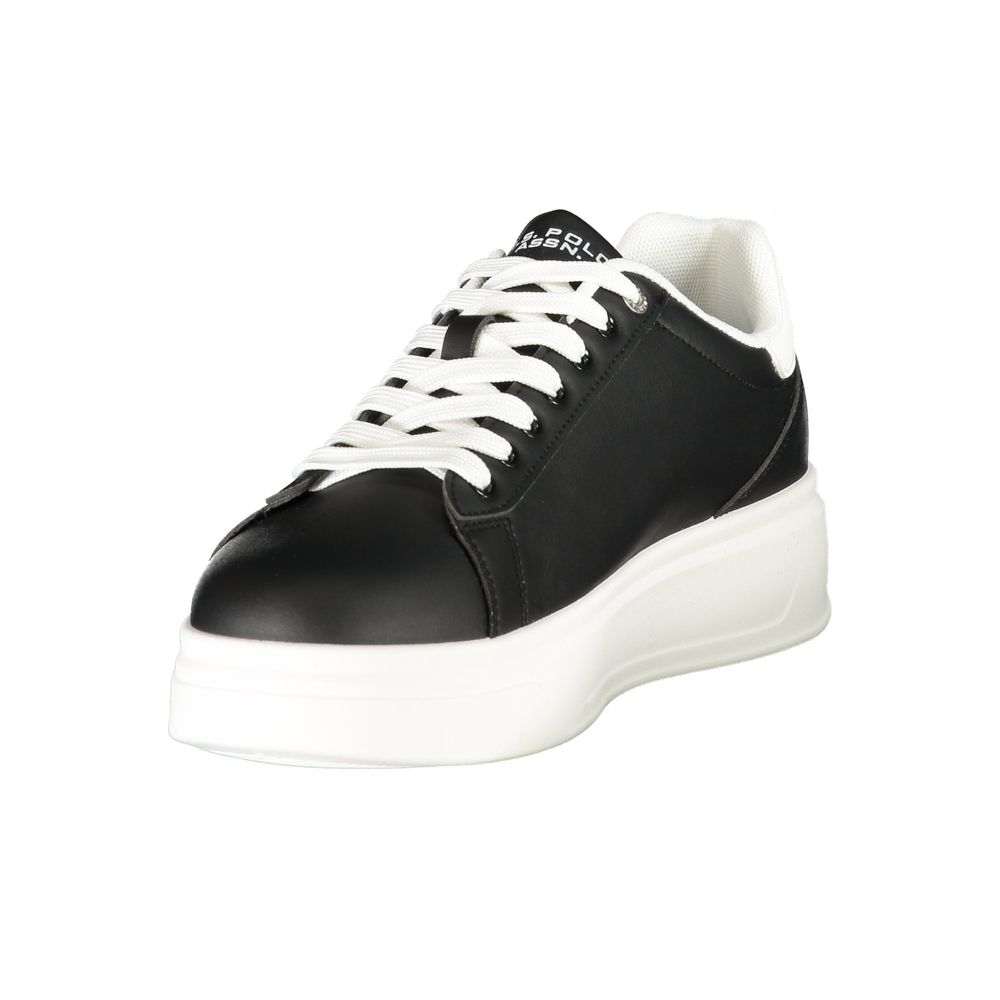 U.S. Polo Assn. Black & White Cody Trainers