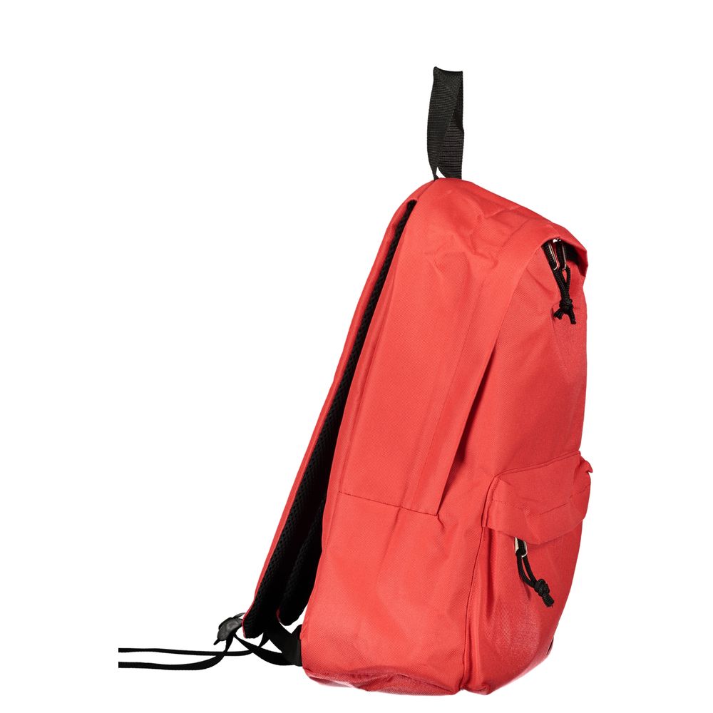 Norway 1963 Red Backpack - Durable Polyester with Adjustable Straps