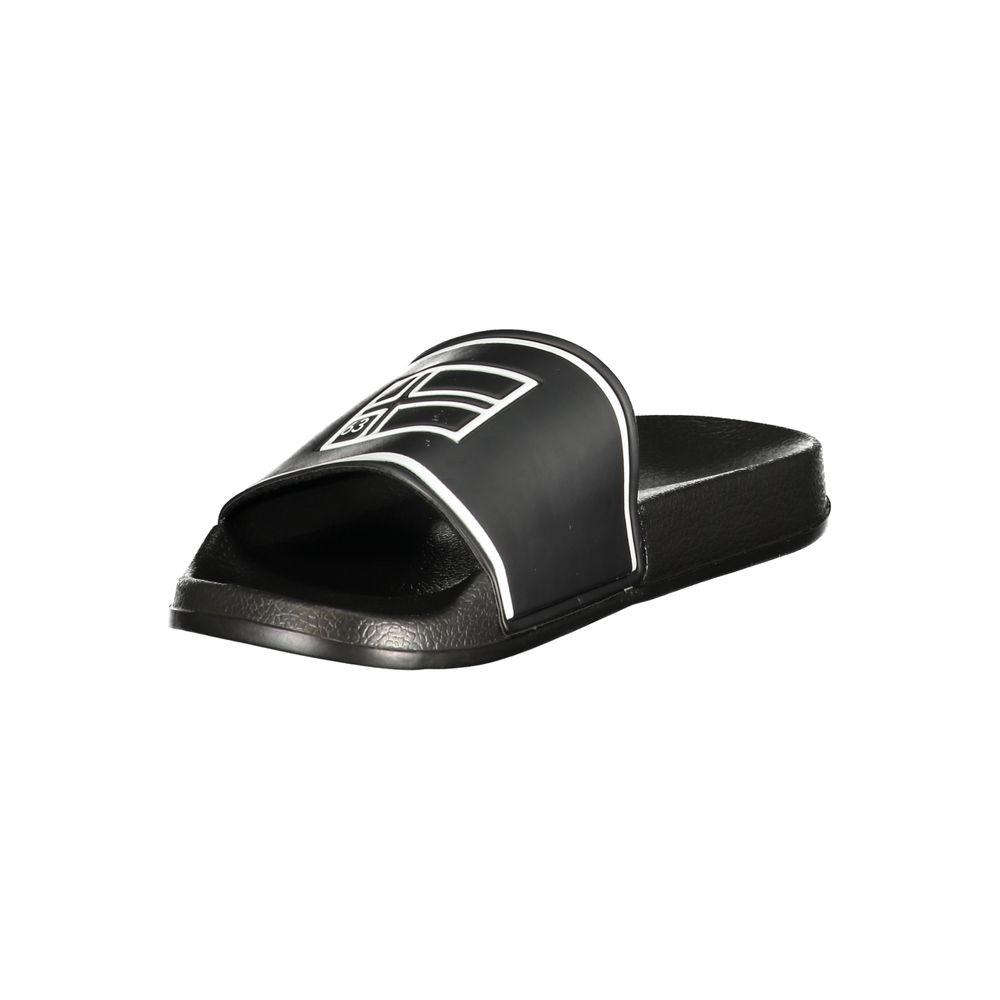 Norway 1963 Black Men's Pool Slide Sandals
