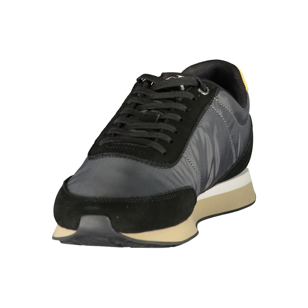 Calvin Klein Black Polyester Men's Sneaker EU40/US7 - EU45/US12