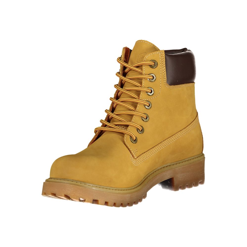 Lumberjack RIVER 2 Yellow Leather Ankle Boots