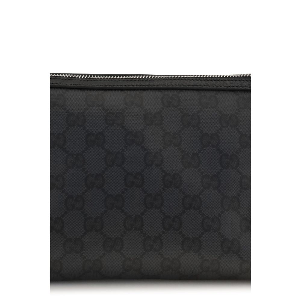 Gucci Black GG Canvas Essence Small Toiletry Bag