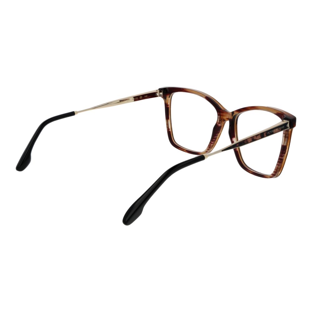 Victoria Beckham Women’s Brown Optical Glasses – Full-Rim Frame