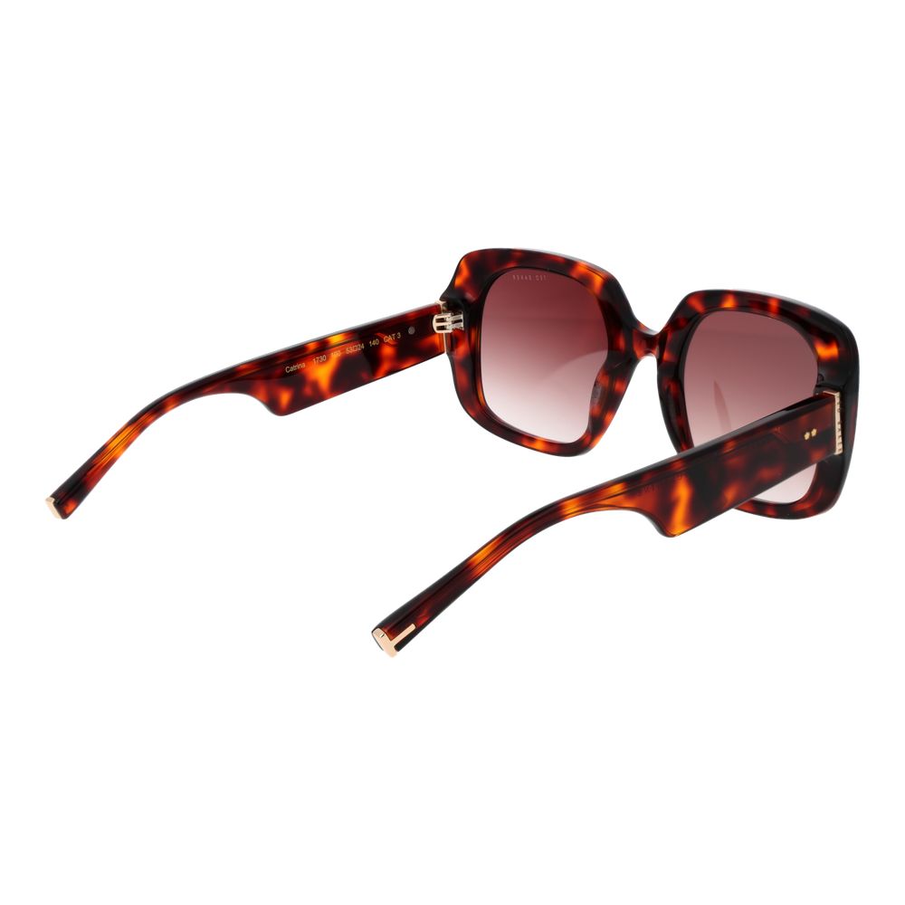 Ted Baker Women’s Sunglasses – Brown Square Frame, Gradient Lenses