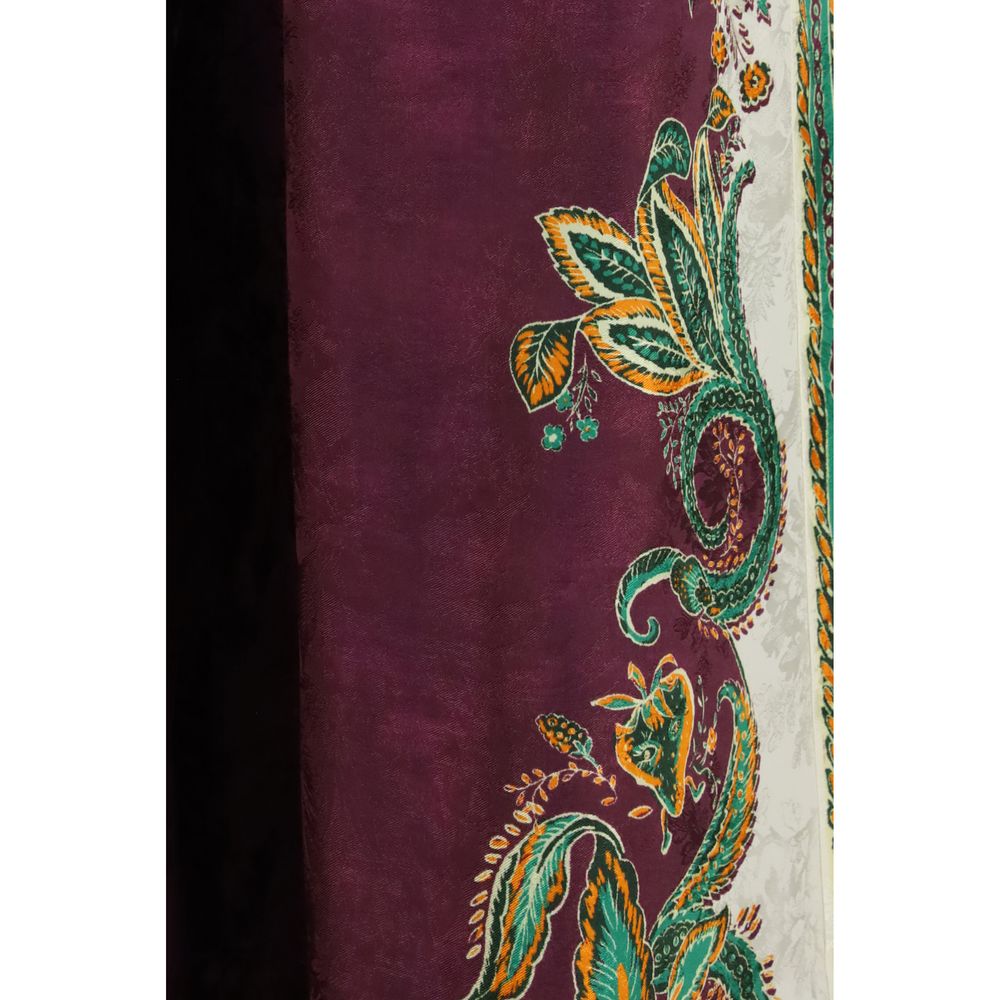 Alemais Ruthie Purple Viscose Casual Pants