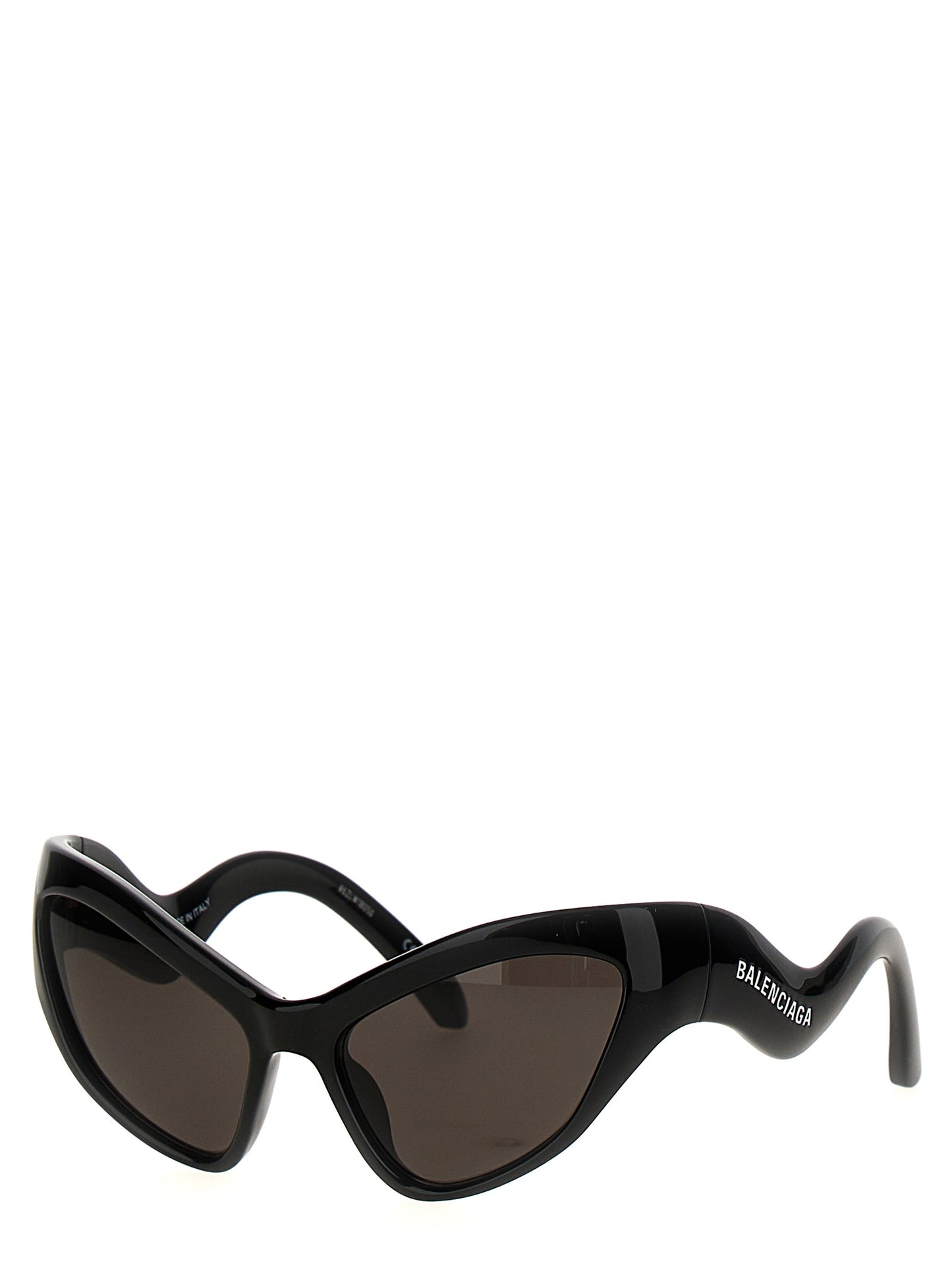 Balenciaga Hamptons Cat Black Nylon Sunglasses