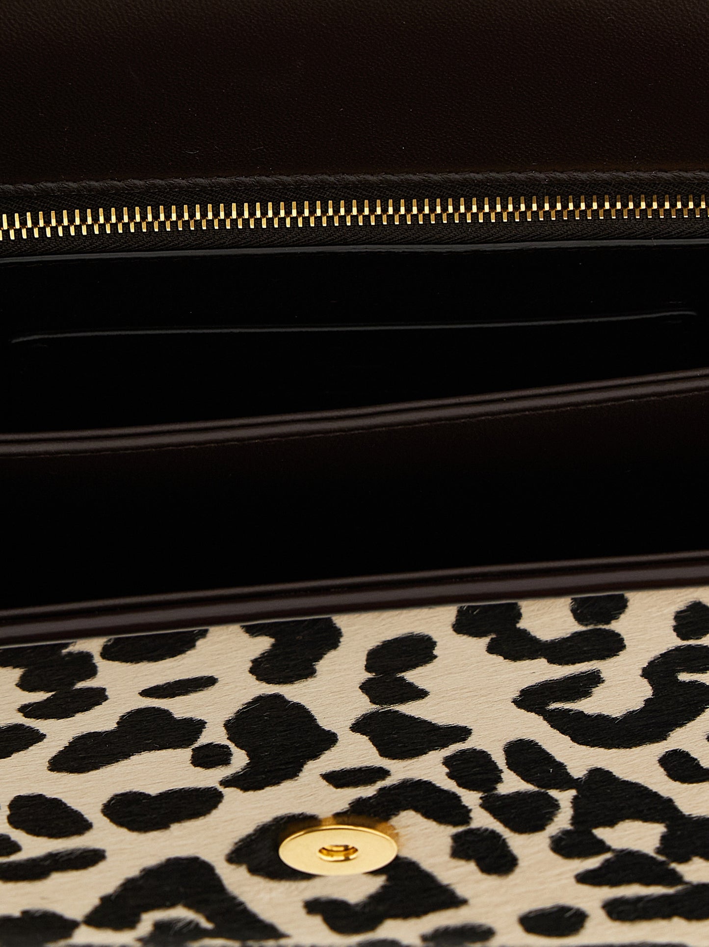 Valentino Garavani Leopard Print Calfskin Shoulder Bag