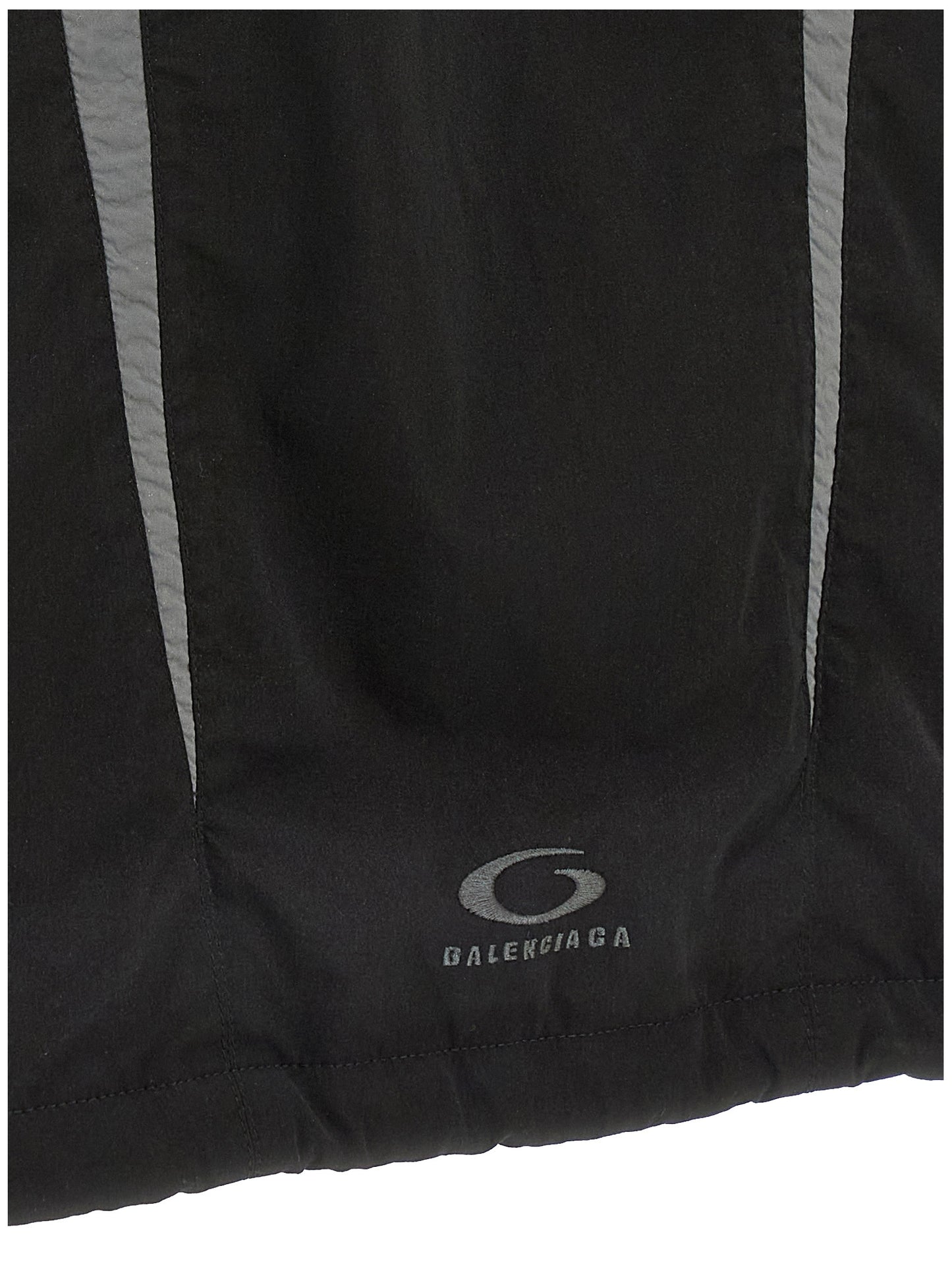 Balenciaga Tracksuit Loop Sports Icon Jacket - Black Polyester