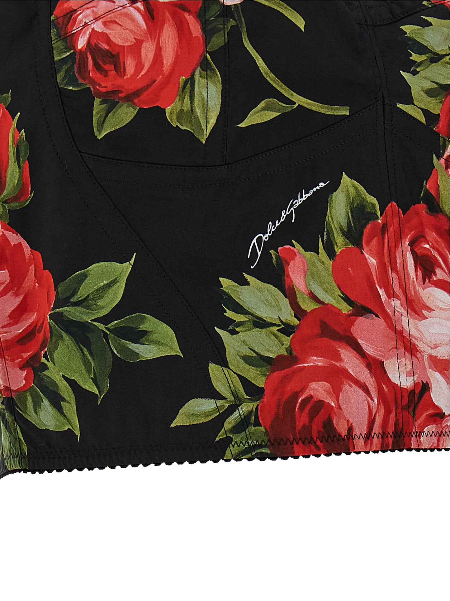 Dolce & Gabbana Black Cotton Tank Top