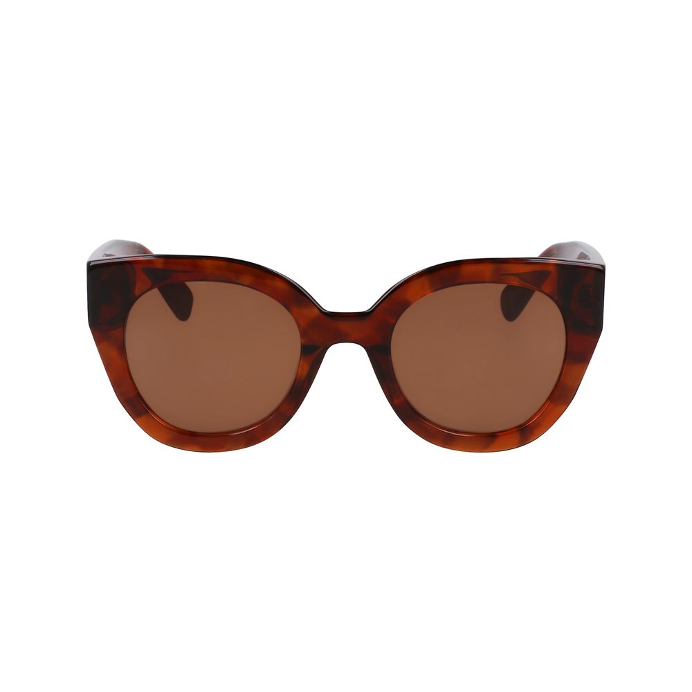 Longchamp Women’s Brown Acetate Sunglasses – 49mm