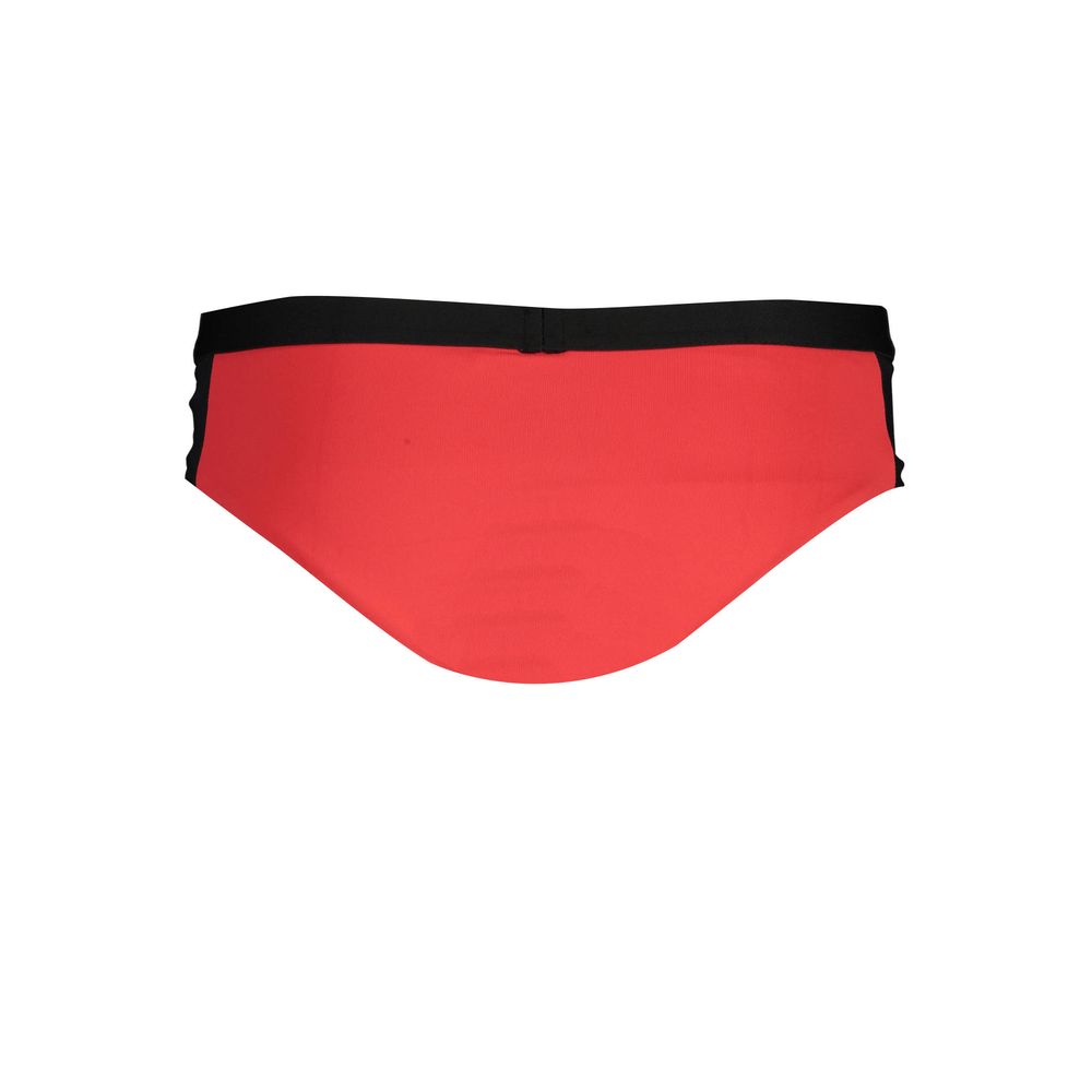 Karl Lagerfeld Rosso Poliammide Women Swim Brief Red