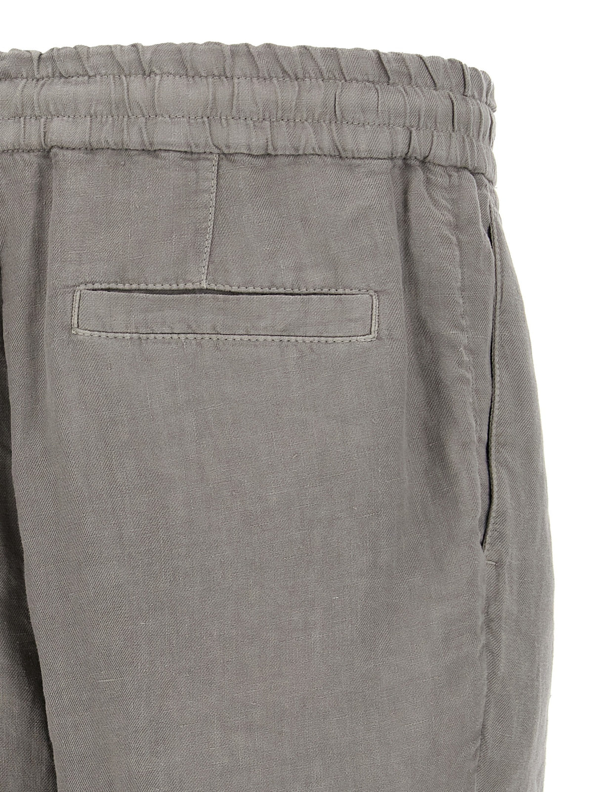 Brunello Cucinelli Gray Linen Bermuda Shorts - XXL