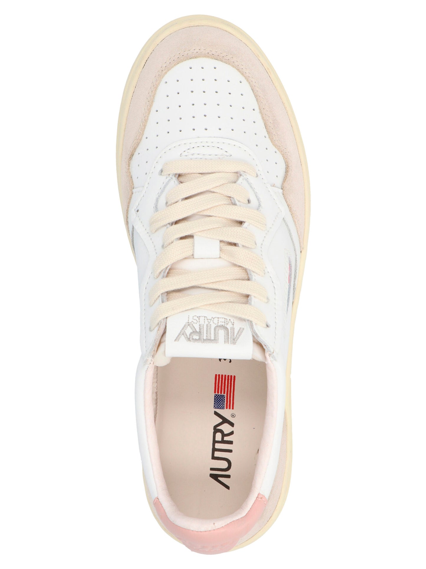 Autry Multicolor Cowhide Sneakers - Pink