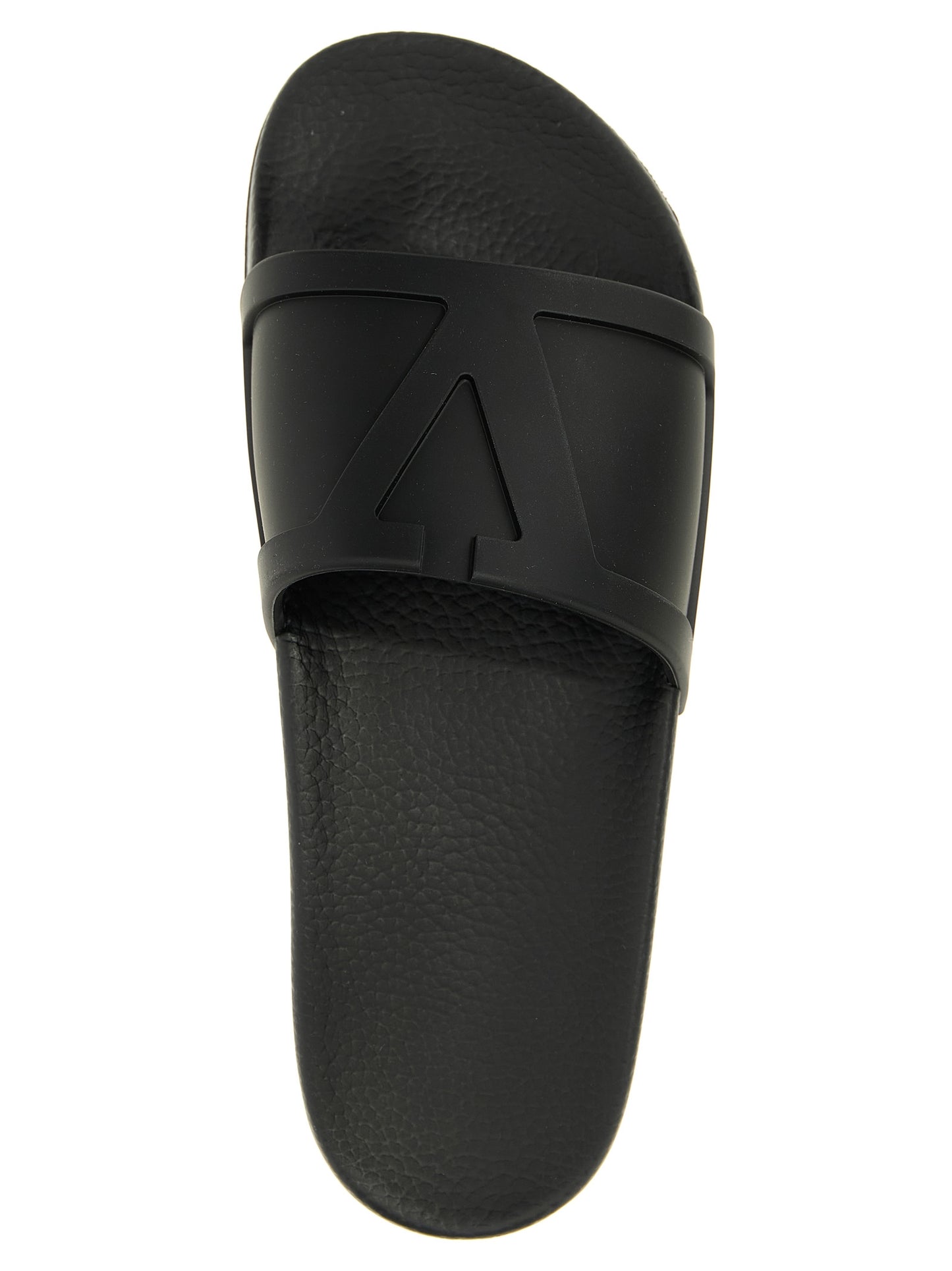 Valentino Garavani Black Plastic Slides