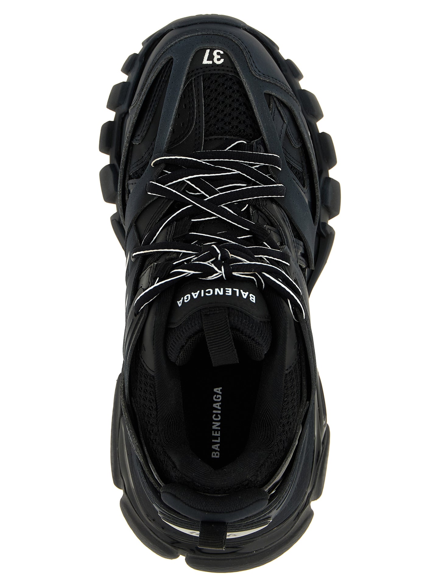 Balenciaga Track Black Polyethylene Athletic Sneakers