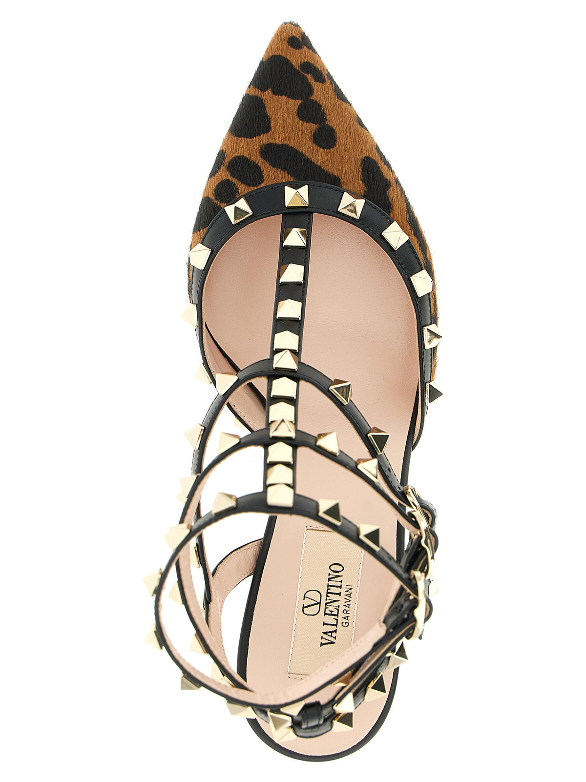 Valentino Garavani Leopard Print Rockstud Pumps