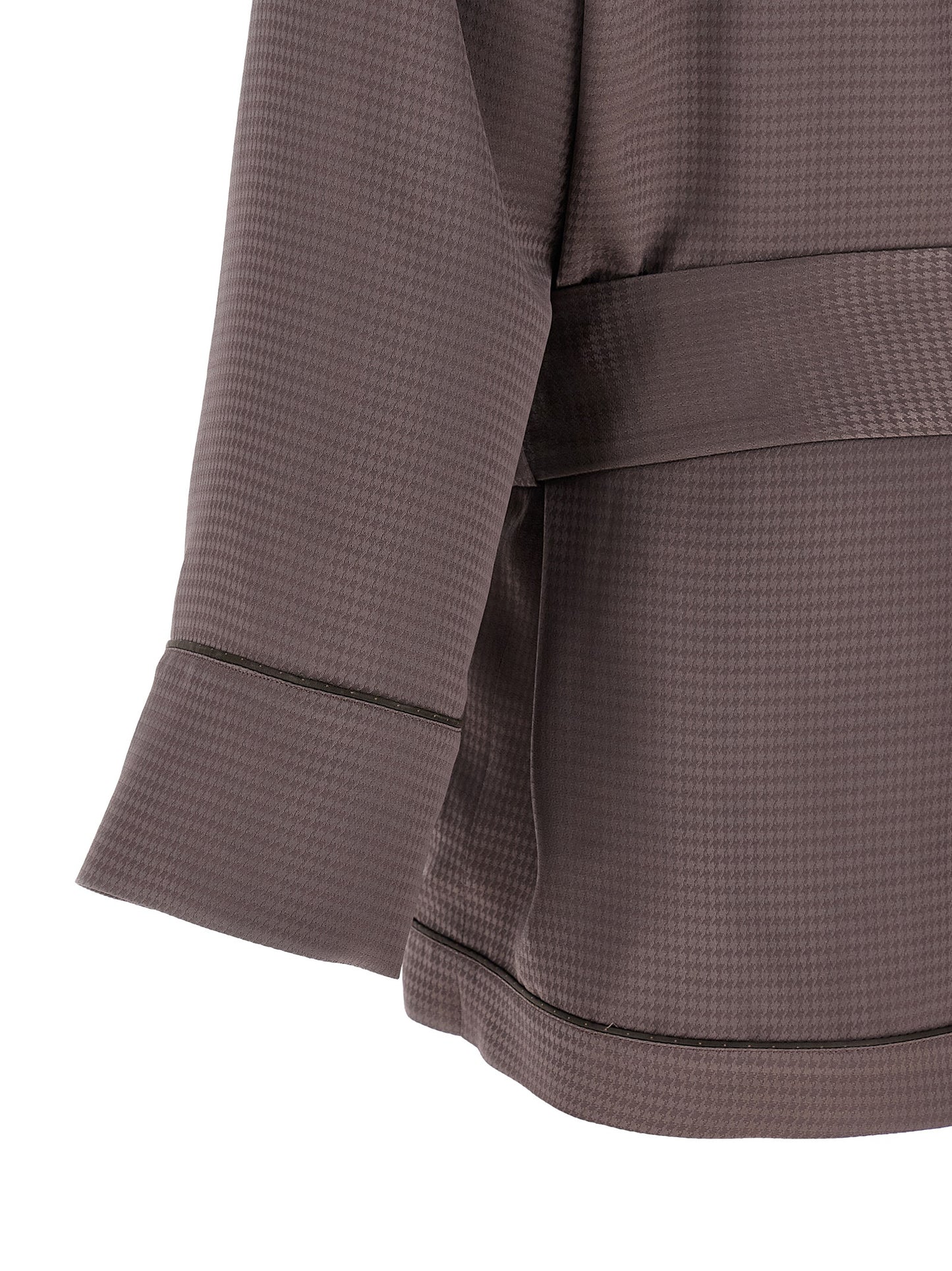 The Attico Purple Viscose Blazer