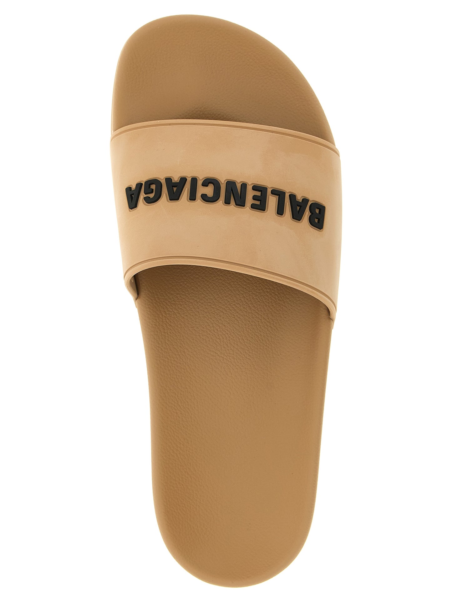 Balenciaga Slide Pool Beige Plastic Slides EU41/US11