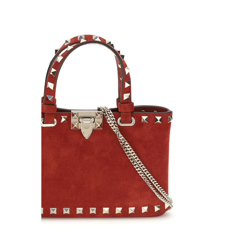Valentino Garavani Multicolor Calf Leather Rockstud Mini Handbag