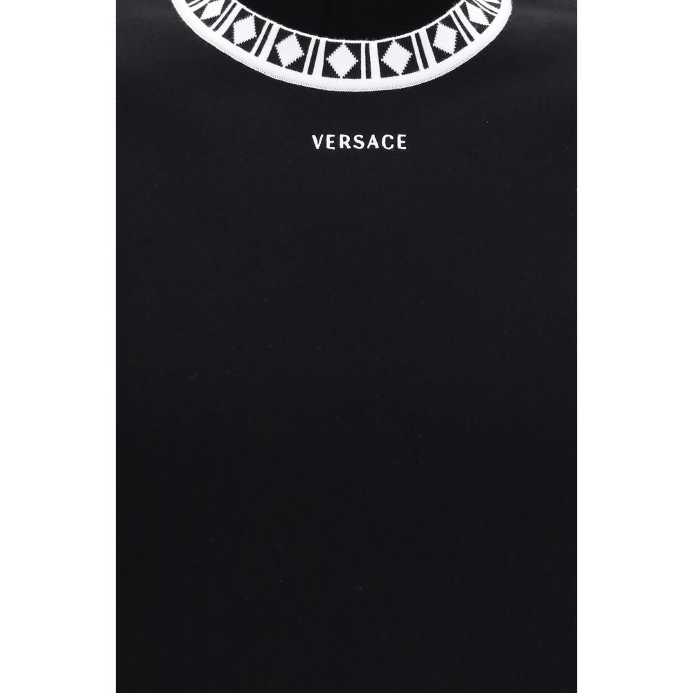 Versace Black Cotton T-Shirt IT46 | S, IT50 | L