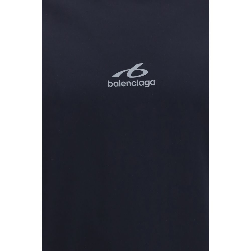 Balenciaga Blue Techwear Short-Sleeve T-Shirt