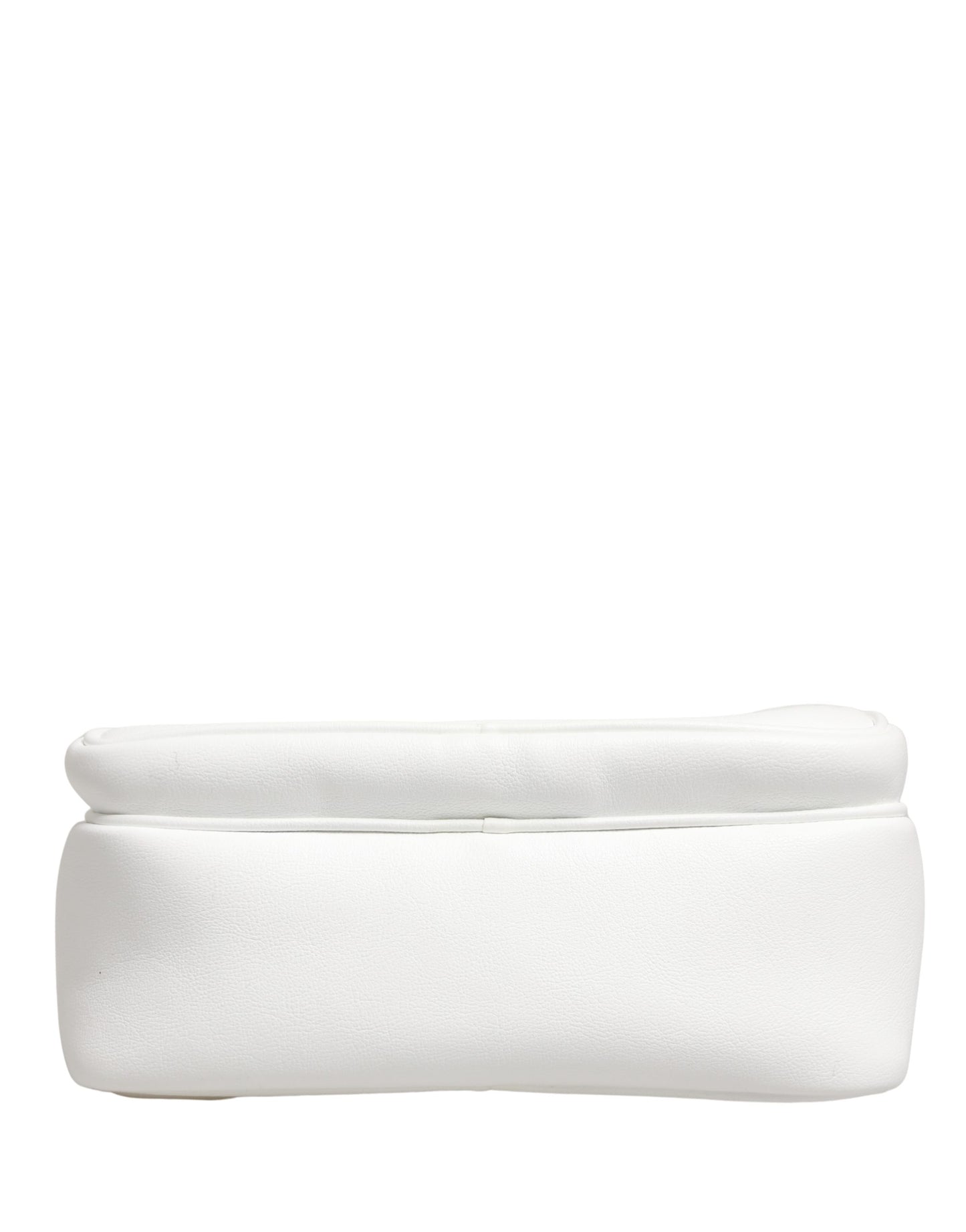 Dolce & Gabbana White Logo Plaque Crossbody Shoulder Bag for Men