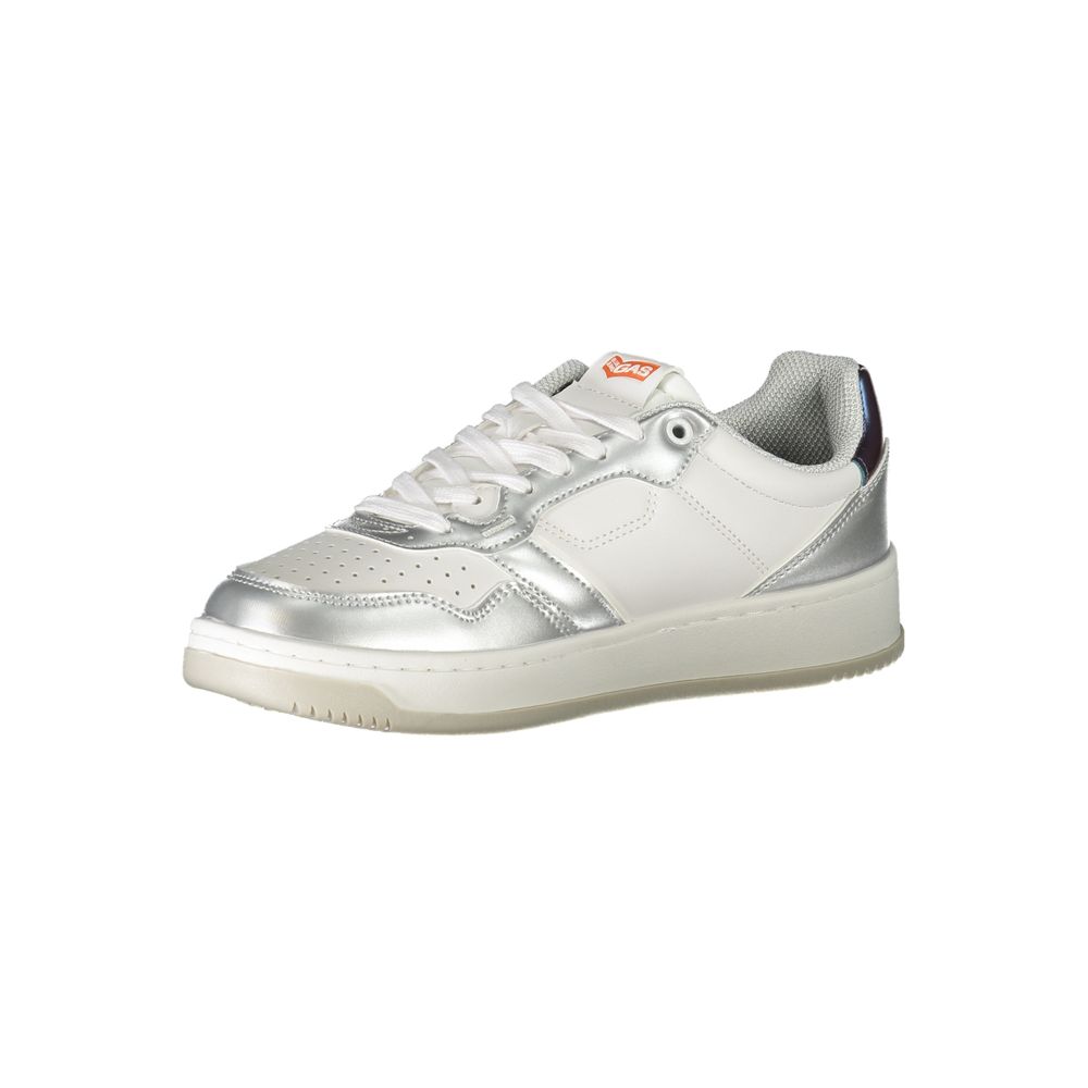 GAS Bianco Polyurethane Women Sneaker - EU38/US8