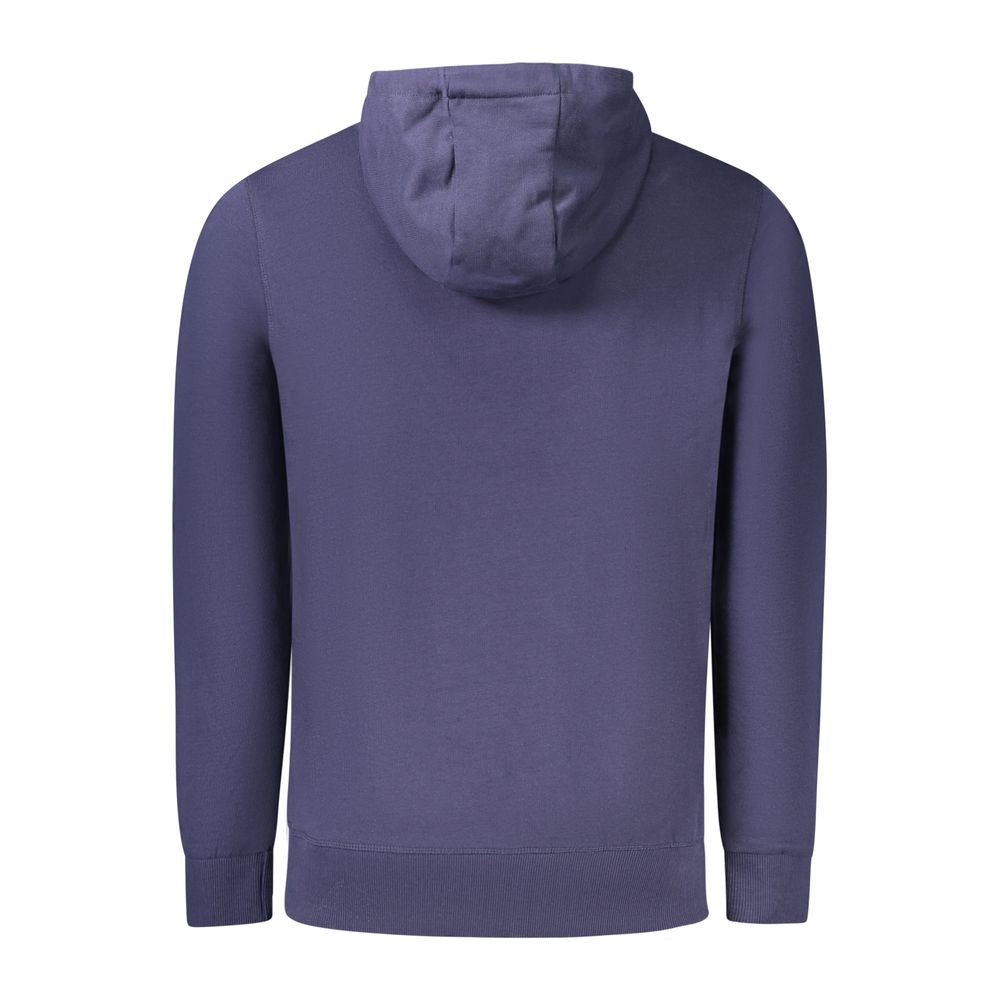 North Sails Blue Cotton Men's Hoodie 3XL