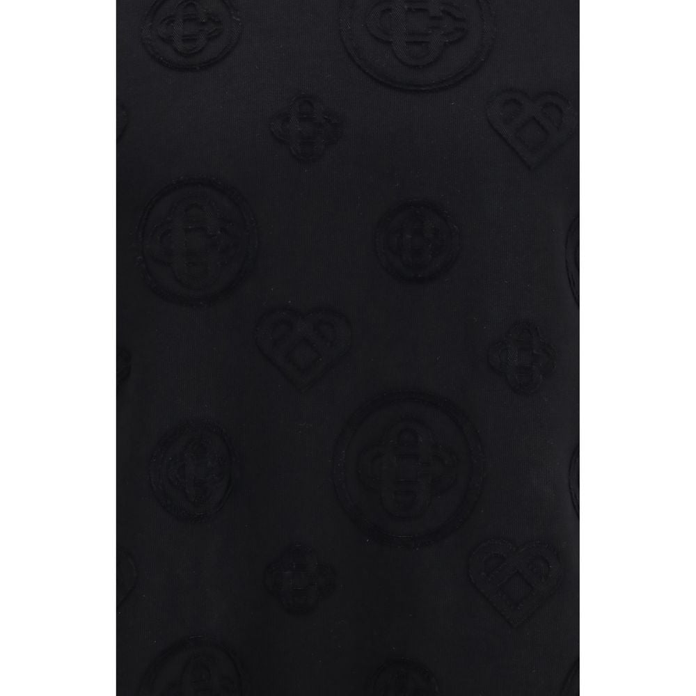 Casablanca Black Cotton Sportswear T-Shirt