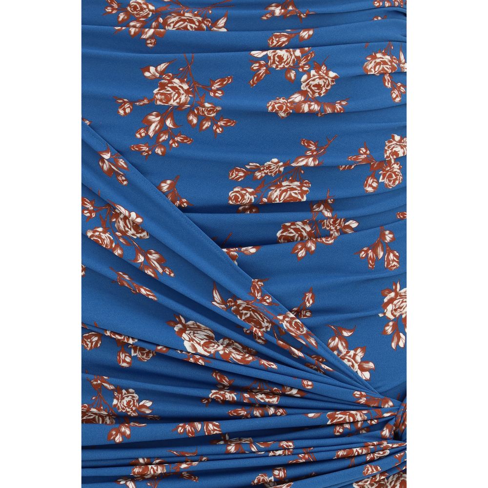 Magda Butrym Floral Blue Swim Mini Skirt IT40 | M