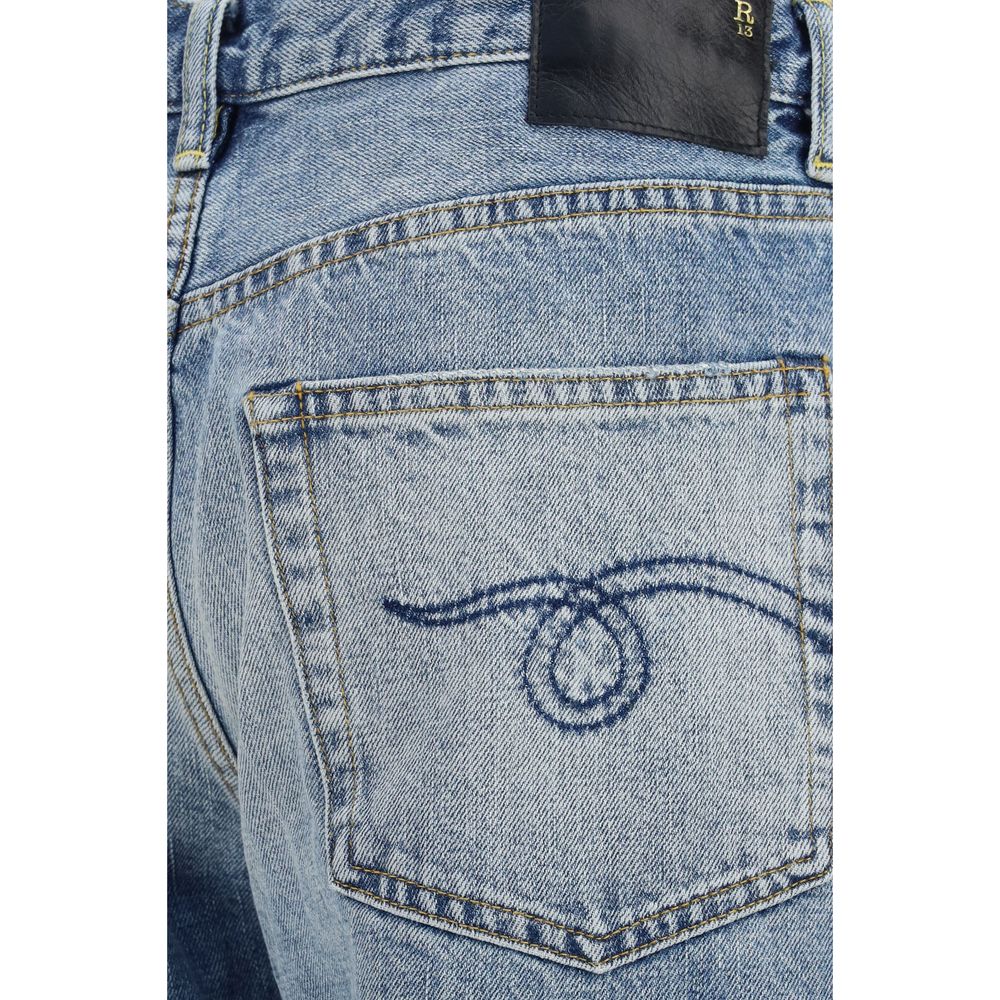 R13 Blue Cotton Jeans Denim - Janine Jeans, Size 26