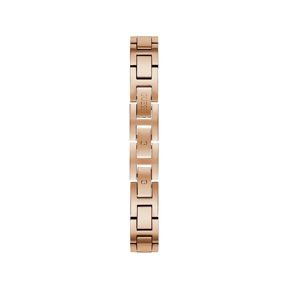 Guess Women’s Watch, Analog Dial, Pink Stainless Steel