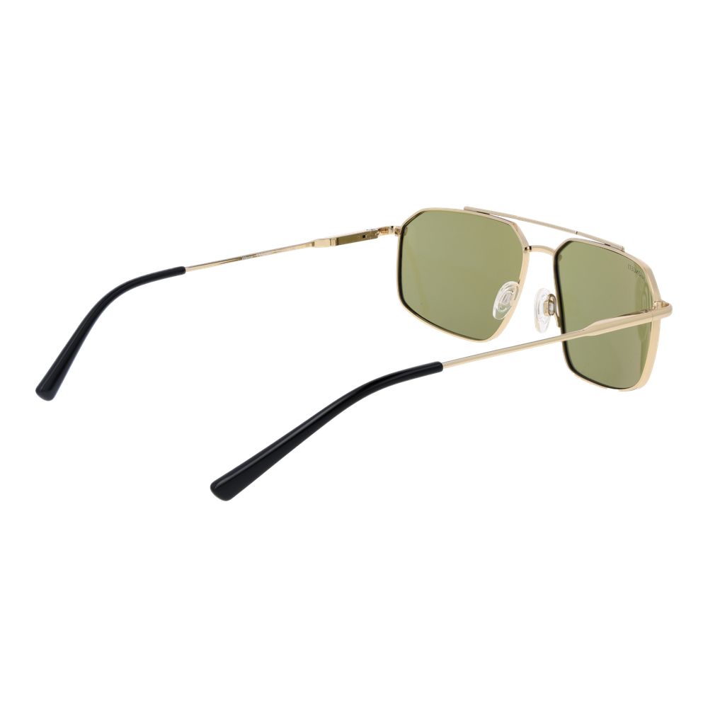 Serengeti Gold Metal Sunglasses for Men