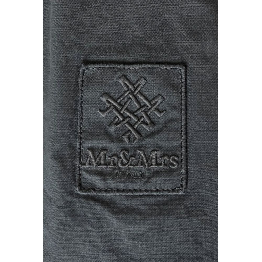 Mr&Mrs Italy Grey Cotton Women Skirt S