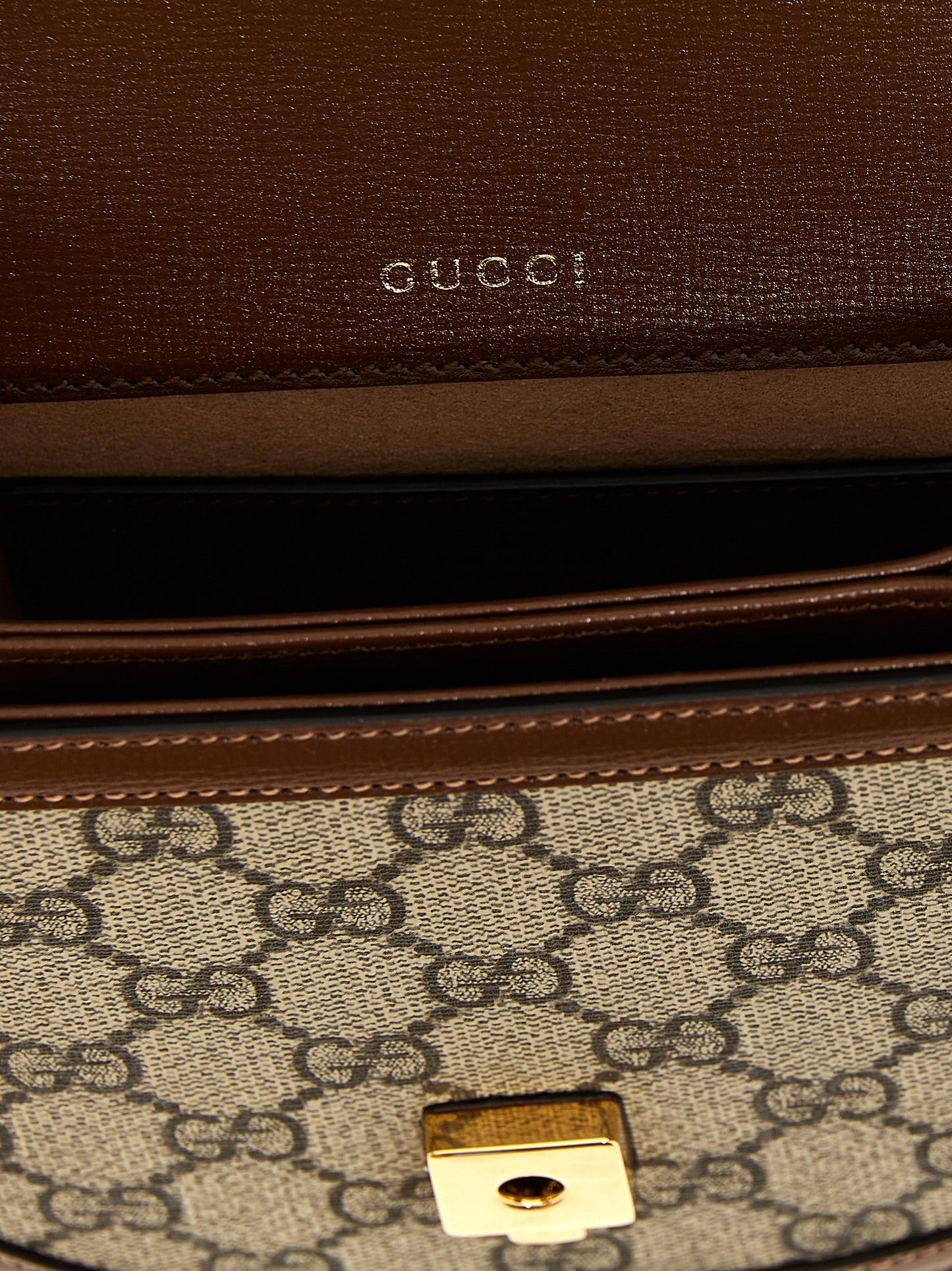 Gucci Horsebit 1955 Handbag Brown