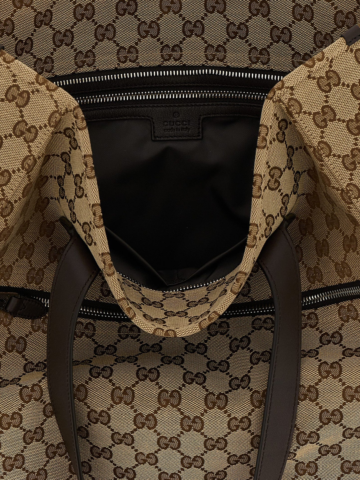 Gucci Brown GG Fabric Shoulder Bag