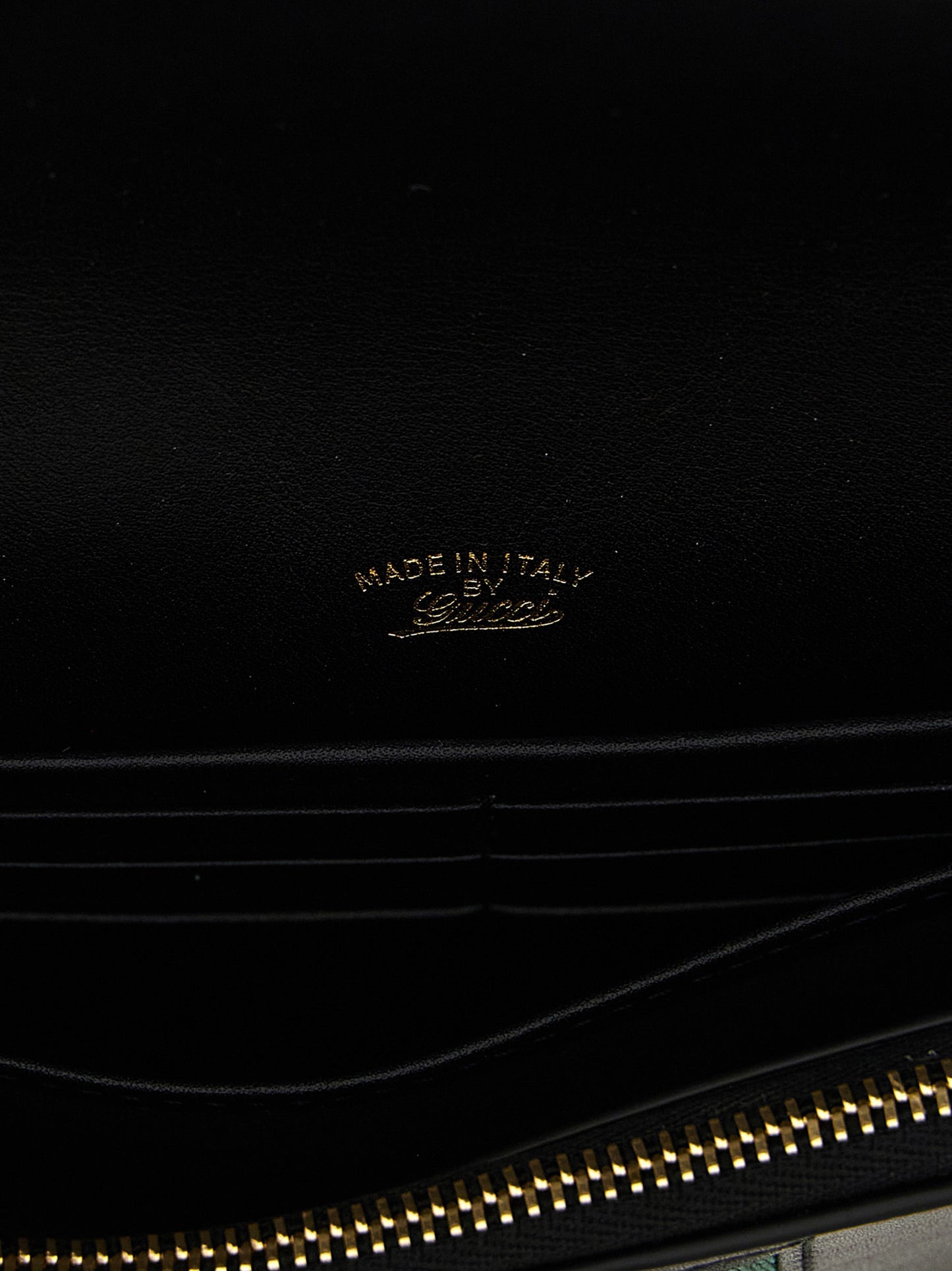 Gucci Black Calfskin Cardholder