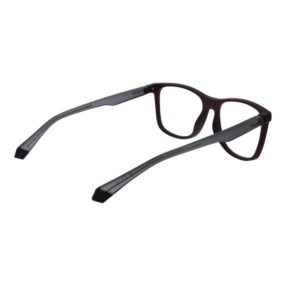 Polaroid Men’s Optical Glasses – Burgundy Full-Rim Frame