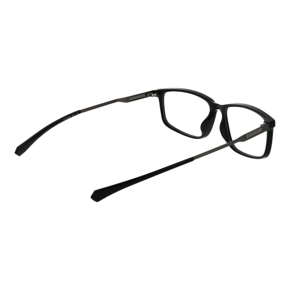 Polaroid Men’s Optical Glasses – Black Full-Rim Frame, 58mm